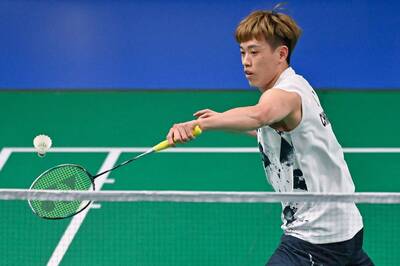 澳洲賽》不愧是「左手重砲」！林俊易夯時速450KM殺球寫本屆第2狂