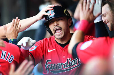 MLB》日裔好手開轟、打擊率再逼近4成 拜比飆12K率守護者完封水手