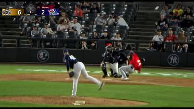 MiLB》驚悚！李灝宇挨154KM頭部觸身球 本季第2度因此傷退