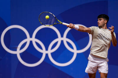 奧運網球》艾卡拉茲週六單、雙打2連戰 晚間首度攜手納達爾出擊