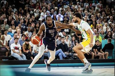 奧運男籃》登基美國隊歷史得分王！ 「死神」KD超淡定：最大目標是奪金