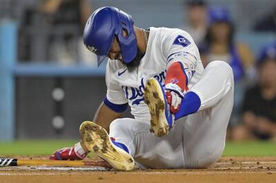 MLB》道奇好消息！187轟砲手有望避免進傷兵名單 洛媒曝最新傷況
