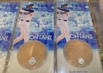 MLB》紀念大谷翔平寫歷史！道奇開賣「實戰紅土」要價149美元