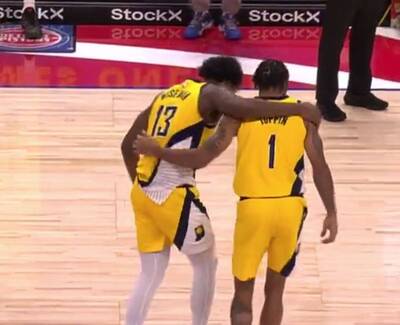 NBA》前榜眼威斯曼「無碰撞受傷」離場 溜馬新賽季首戰逆轉活塞