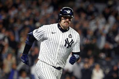 世界大賽》賽前打擊率0.093、今開轟敲長打！ 洋基新秀談復甦關鍵