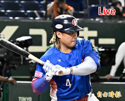 12強Live》林安可開轟 台灣 6：9 日本