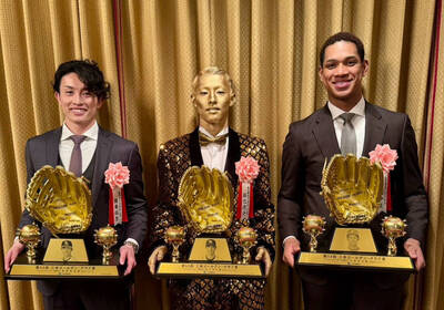 日職》少林18銅人？辰己涼介「全身金」亮相 透露超狂打扮用意