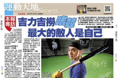 吉力吉撈專訪》吉力吉撈「嗜競」 最大的敵人是自己