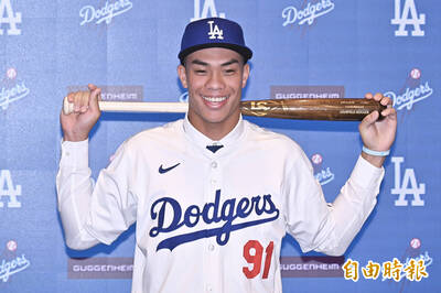 MLB》迎旅美生涯第一次春訓 道奇台灣小將柯敬賢喊話：要來衝刺啦