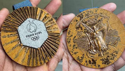 巴黎奧運》品質太差！傳逾百個奧運獎牌「劣化」 選手要求更換