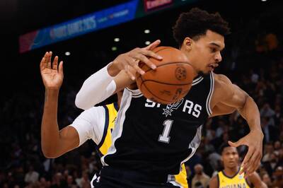 NBA》溫班亞瑪首次返鄉獻技砍30分！ 馬刺巴黎賽首戰擊潰溜馬