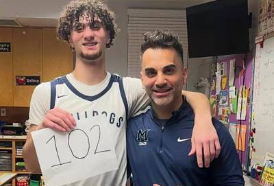 籃球》超狂高中生！22分鐘猛砍102分破紀錄 連詹皇都對他好奇（影音）