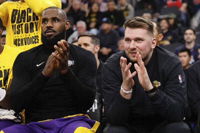 NBA》東契奇與詹皇難搭配？ 快艇教頭：LeBron能和任何人搭檔