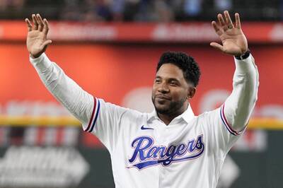 MLB》2度助隊闖進世界大賽 「貓王」安祖斯將進入遊騎兵名人堂