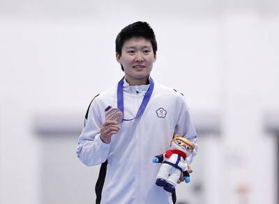 亞冬運》很棒了！昨奪銅牌的陳映竹 競速滑冰500公尺收下第5名