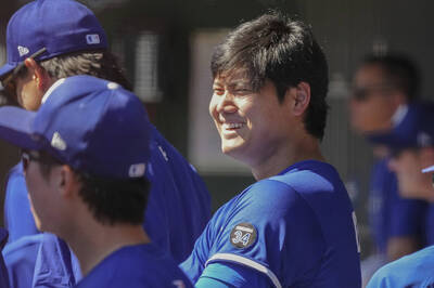 MLB》讓大谷翔平慶祝「揮空」 道奇代班一壘指坦言：如果還有下次...