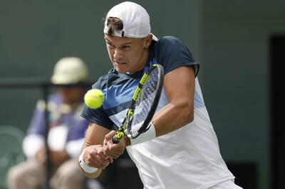 網球》魯內斬斷西西帕斯7連勝 丹麥好手再闖印地安泉8強