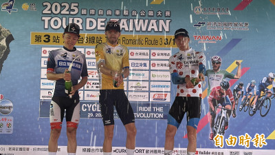 自由車》國際自由車環台公路大賽 以色列職業車隊榮獲黃衫及綠衫雙冠王