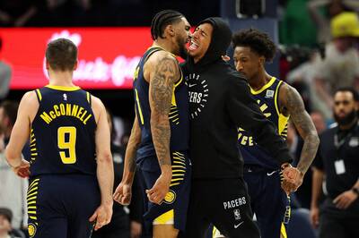 NBA》少4名主力無礙！溜馬托平飆準絕殺逆轉三分 斬斷灰狼8連勝