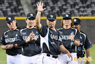 中職》前兄弟打擊王健在！ 首度大巨蛋練打扛到全壘打牆