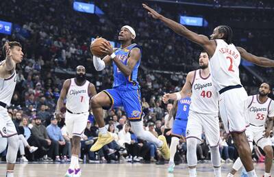 雷霆擊敗快艇收下6連勝 今日NBA戰績