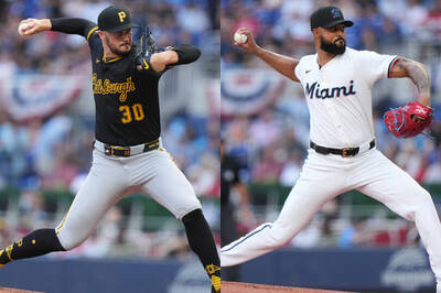 MLB》新人王、魚王強投對決！ 海盜牛棚搶戲被馬林魚說再見