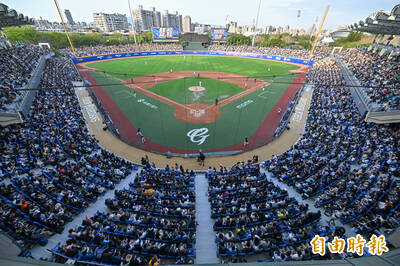 中職》新莊球場變漂亮了  洪總很有感！