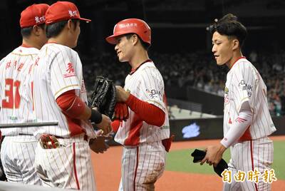 中職》李凱威、郭天信同場達成500安 中職史上首見