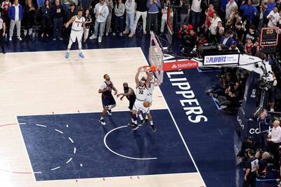 NBA季後賽》浪費20分領先！金塊戲劇性絕殺灌籃推翻快艇追平系列賽