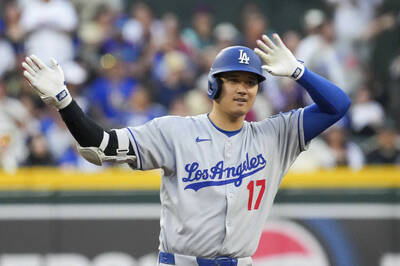 MLB》大谷翔平敲幻之全壘打 連兩打席長打力挺小老弟朗希