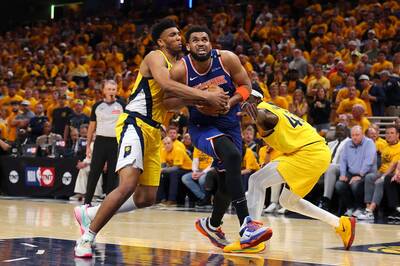 NBA季後賽》湯斯末節爆發單節狂轟20分 尼克大逆轉溜馬扳回一城