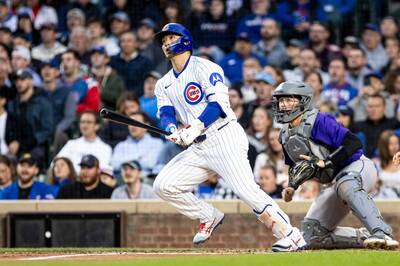 MLB》鈴木誠也滿壘敲安續居打點王！ 小熊延長賽再見洛磯