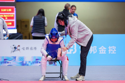 世壯運》媽媽首度參戰 「國民女友」羅嘉翎直呼比她還緊張