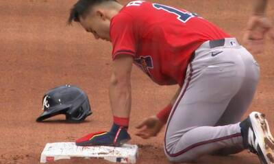 MLB》台美混血好手費爾柴德盜壘受傷 被勇士放進10天傷兵名單
