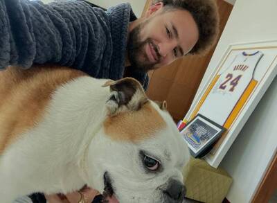 NBA》多美好的13年光陰 K湯發文道別愛犬Rocco