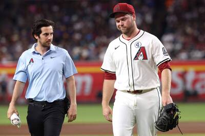 MLB》「我手肘完了...」 領63億約的響尾蛇塞揚強投柏尼斯傷退