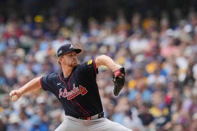 MLB》勇士25歲先發生涯首次完投！打線2轟助威擊退釀酒人