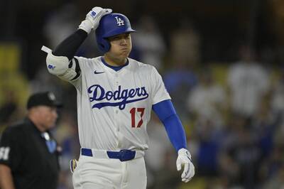 大谷挨觸身球、道奇不敵教士 今日MLB戰績