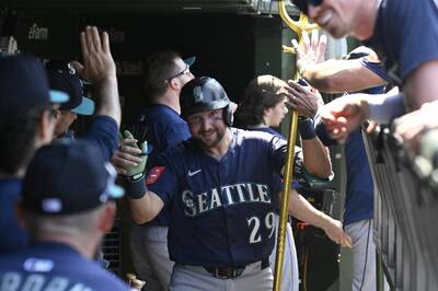 MLB》水手重砲司令塔雙響砲！本季狂炸29轟超越名人堂球星鬼神壯舉