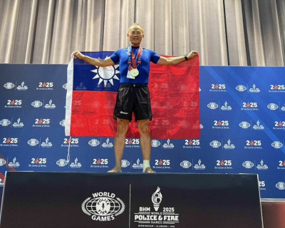 世界警消大賽》不只柔道奪金 彰化62歲老刑警林世明再搶2金1銅