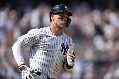 MLB》大幅刷新上古神獸紀錄！「法官」生涯350轟出爐 創史上最速偉業