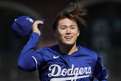 MLB》放棄休假跑到主場練投！ 道奇日本王牌山本由伸積極備戰