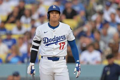 MLB》道奇好慘！打線只敲3安被完封 大谷翔平熄火但跑出第13盜