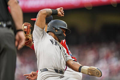 MLB》阿庫尼亞超狂雷射肩成另類雙殺 洋基教頭直言小將被騙到了