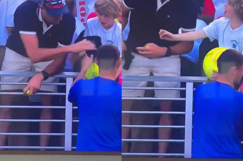 美網》當眾搶小球迷紀念帽！無恥男身分被起底是「波蘭富豪CEO」