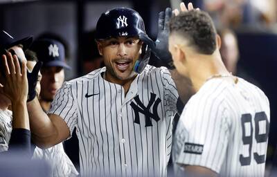 MLB》確信步炸裂！「怪力男」史坦頓生涯450轟M2 洋基火球男1.2局被KO