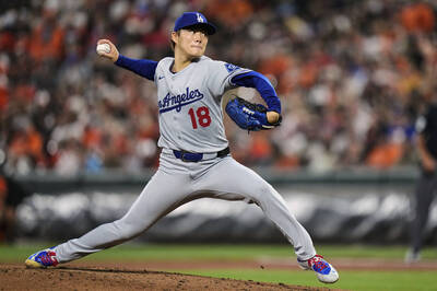 MLB》大谷翔平敲安、山本由伸8.2局10K差點無安打 道奇9下崩盤慘吞5連敗