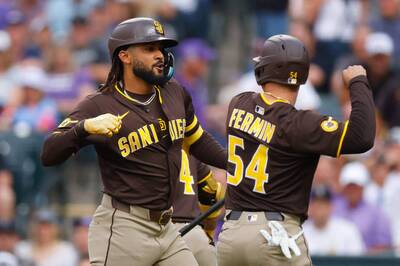 MLB》火力大爆發！教士狂灌16安10分走出陰霾 緊咬5連敗道奇