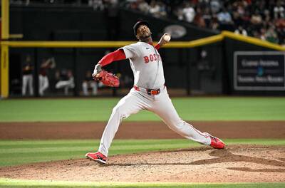 MLB》連17場無安打！37歲火球男查普曼1局霸氣4K 挑戰124年最神紀錄