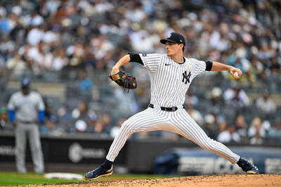 MLB》洋基王牌左投7局4K技壓塞揚薛哲！ 條紋軍奪80勝逼近龍頭